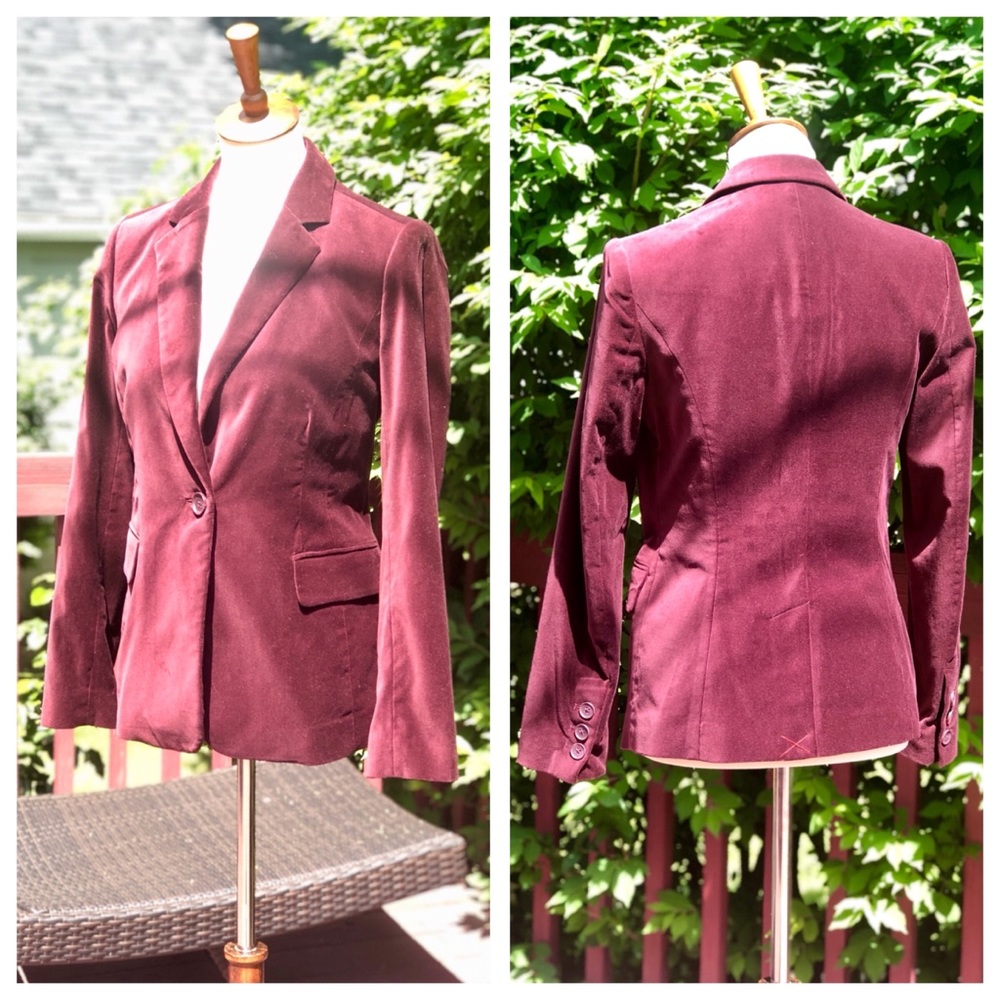 NWT Boden Emilia Velvet Blazer Sz 6